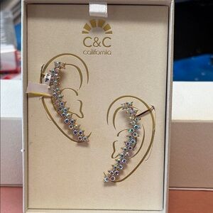 C&C California Iridescent Gold Earrings